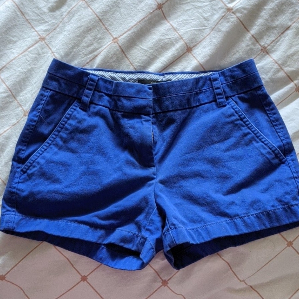 J crew blue Chino shorts